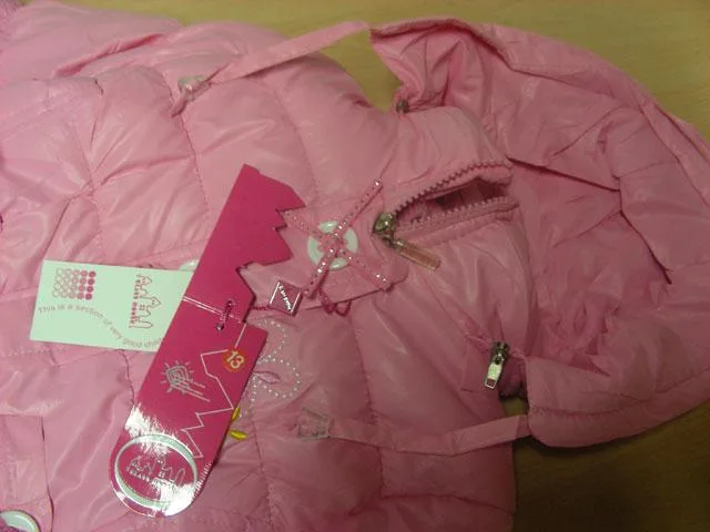 Set abbigliamento per ragazza – Giacca per ragazza e tute bavaglino (Glass house)