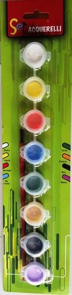 Set di vernici ad acqua «Set Acquerelli ('Set of water colours')» (Unknown)