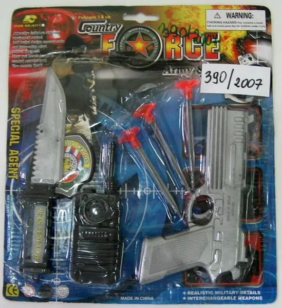 Set agente speciale giocattolo (Country Force)