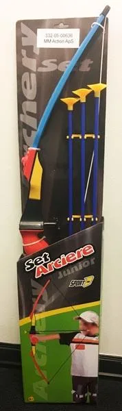 Set di arco giocattolo e freccia «Set Arciere Junior» (Sport1)