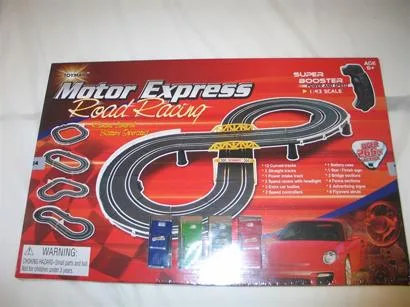 Set auto da corsa "Motor Express Road Racing" (TOYMAN)