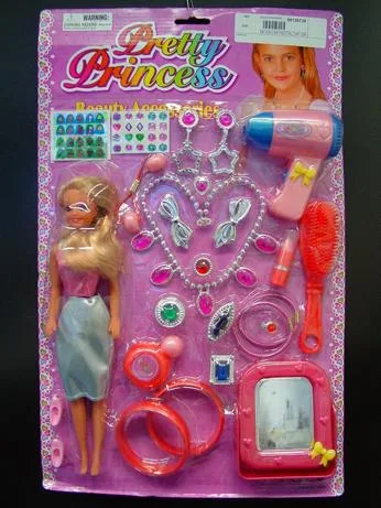 Set bambole – Pretty Princess – accessori di bellezza (Nicky Toy)