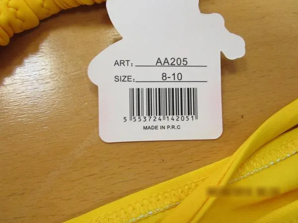 Set bikini per ragazze — foto 3 dell'alert A12/0913/19