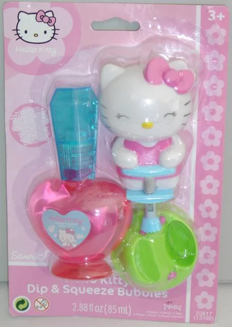 Set bolle di sapone – HELLO KITTY DIP &amp; SQUEEZE BUBBLES (SANRIO License)