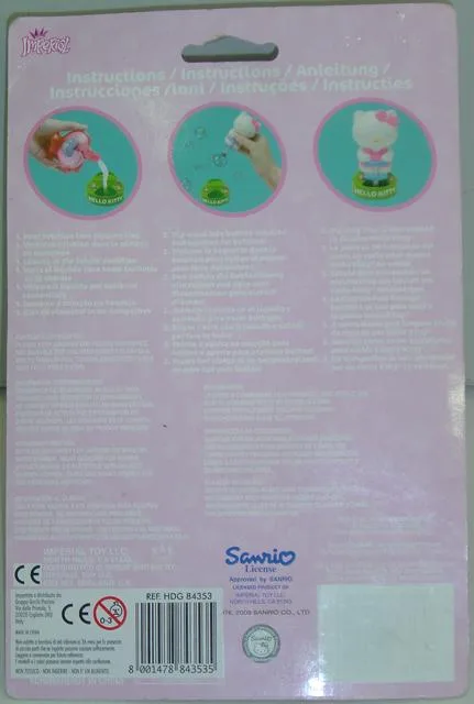 Set bolle di sapone – HELLO KITTY DIP & SQUEEZE BUBBLES — foto 2 dell'alert 0954/10