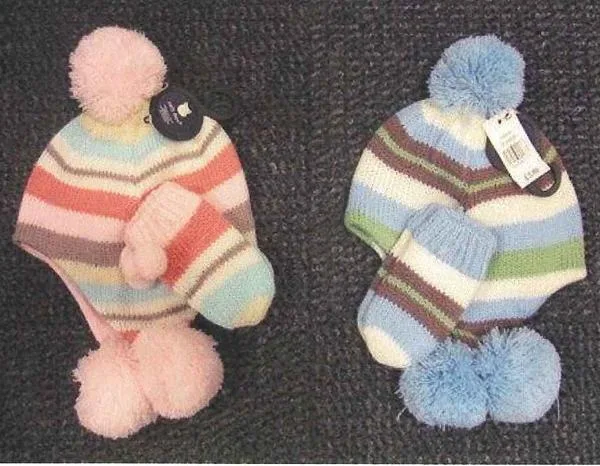 Set cappello e guanti a maglia — foto 1 dell'alert 0143/09