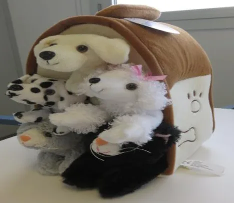 Set di giocattoli morbidi «SET DE ANIMALES DE PELUCHE» — foto 2 dell'alert A12/01641/20