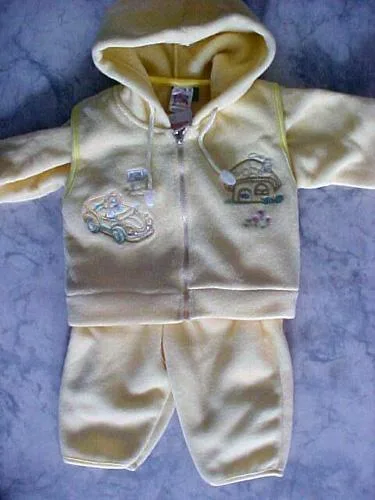 Set di abbigliamento bambino polare (Happy bears)