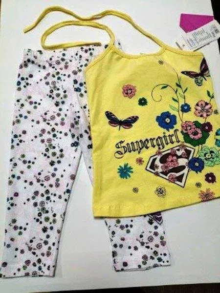 Set di abbigliamento per bambini (Supergirl)