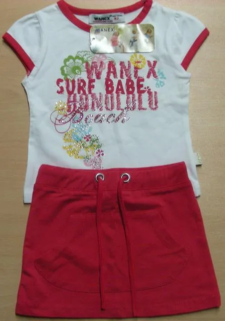 Set di abbigliamento per bambini – "SURF BABE", "HONOLULU" (WANEX)