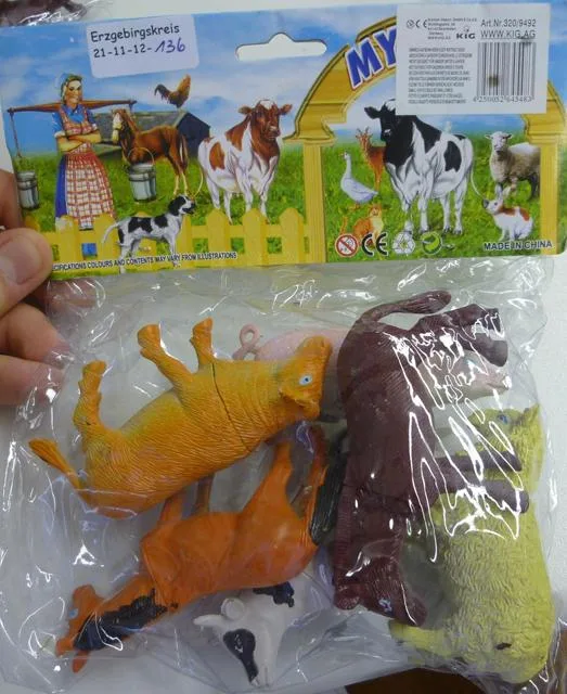 Set di animali di plastica &amp; #13; &amp; #13; (My Farm)
