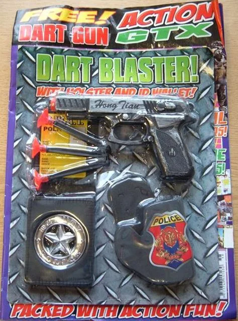 Set di armi – Set di Forza di Combattimento/Dart Blaster Set (LCD Publishing)