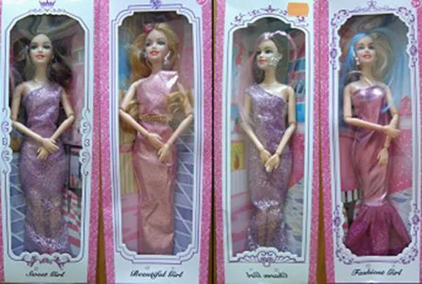 Set di bambole di plastica (Fashiont Girl)