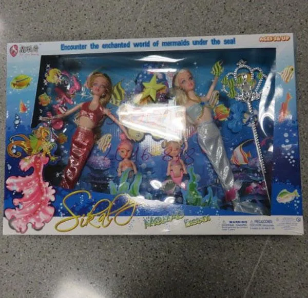 Set di bambole di plastica (Lian Sheng)