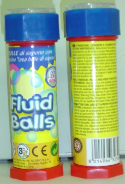 Set di bolle di sapone – "FLUID BALLS" (Globo)