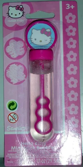 Set di bolle di sapone – "HELLO KITTY MINI STICK BUBBLES" (SANRIO)