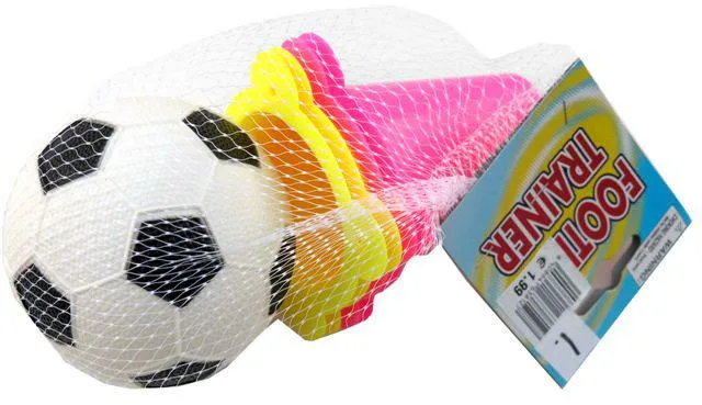 Set di calcio e coni – "Football trainer" (Unknown)