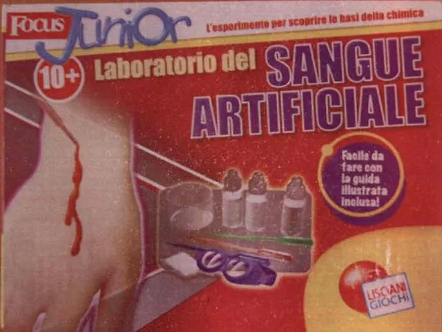 Set di chimica per bambini — Focus Junior — Labora (Liscianigiochi)