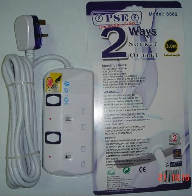 Set di estensione cord "Safety Socket" — foto 2 dell'alert A12/0870/12