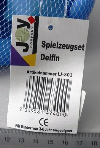 Set di giocattoli da bagno dei delfini — foto 2 dell'alert 0370/07
