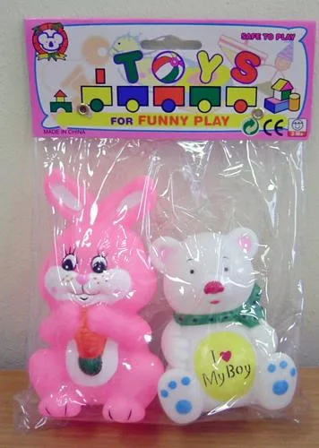 Set di giocattoli di plastica – ‘Giocattoli per gioco divertente' (Unknown)
