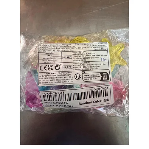 Set di giocattoli in pietra preziosa acrilica (Shein)
