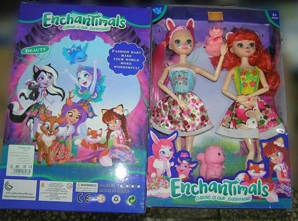 Set di giocattoli in plastica (EnchanTimals)