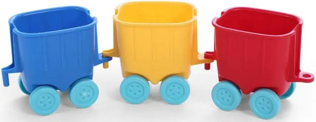 Set di giocattoli in plastica – Stazione di trasporto di sabbia e acqua (Step 2)