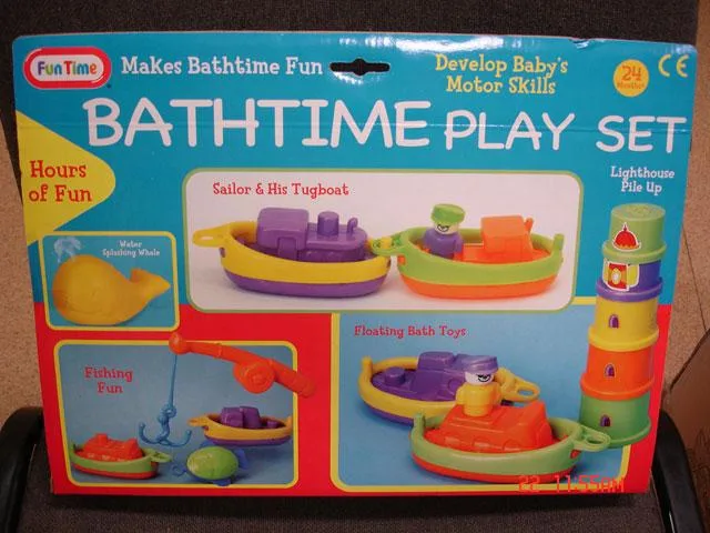 Set di giochi da bagno – Bathtime play set (Fun time)