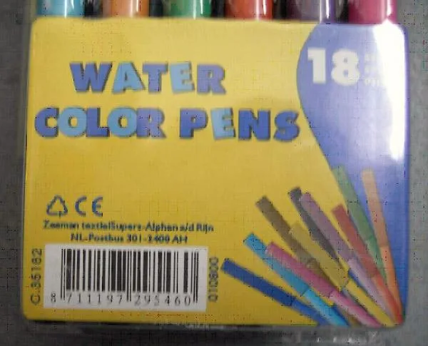 Set di penne – penne in feltro: 18 penne acquerello (Water Color Pens)
