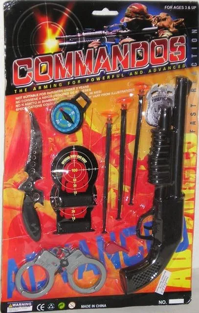 Set di pistola giocattolo COMMANDOS &amp; #13; &amp; #13;