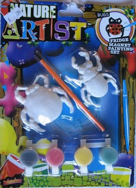 Set di pittura magnete frigorifero "Nature Artist" (Deluxebase)