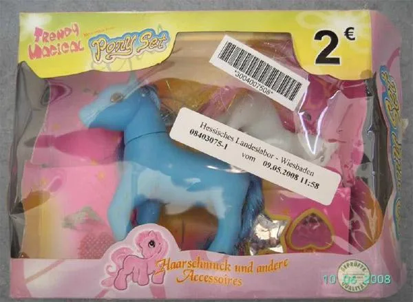 Set di pony giocattolo "Trendy Magical Pony Set" (TEDi)