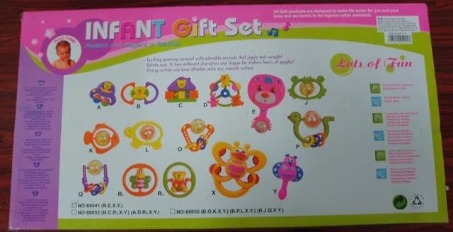 Set di sonagli di plastica – Set regalo per bambini – Un sacco di divertimento (Unknown)