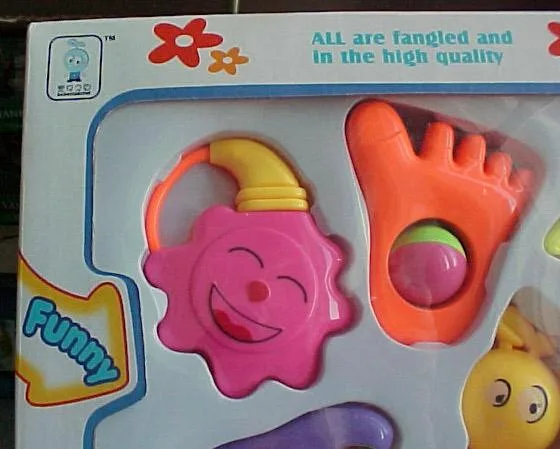Set di sonagli in plastica – BAO BEI Zhiyue (Baby toys)