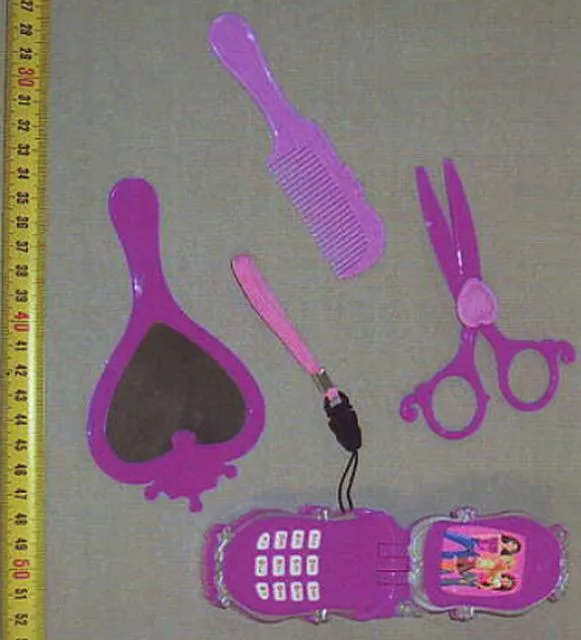 Set giocattolo con telefono cellulare (Finery Show)