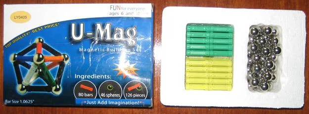 Set magnetico di costruzione di giocattoli — foto 2 dell'alert 1202/08