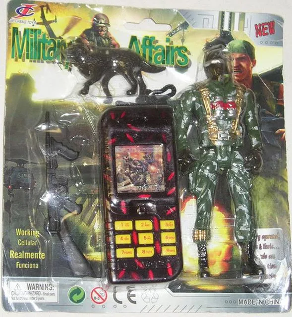 Set militare giocattolo con telefono cellulare – Affari militari (JC - Jie Cheng toys)