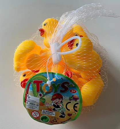 Giocattolo da bagno «Set of rubber ducks»