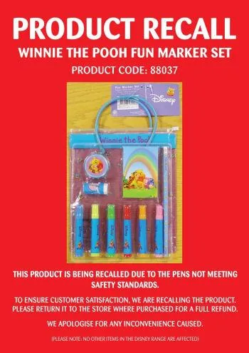 Set penna – Winnie the Pooh Fun Marker Set (Disney)