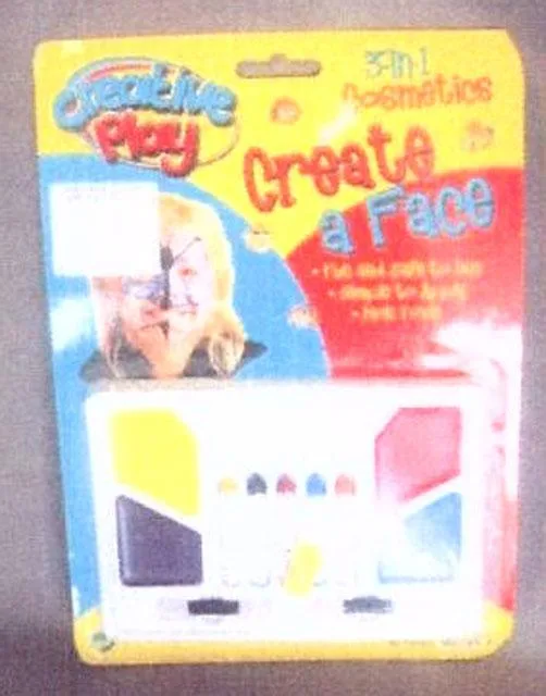 Set trucco per bambini – Creative Play 3 in 1 Cosmetici – Creare un volto (Creative Play)