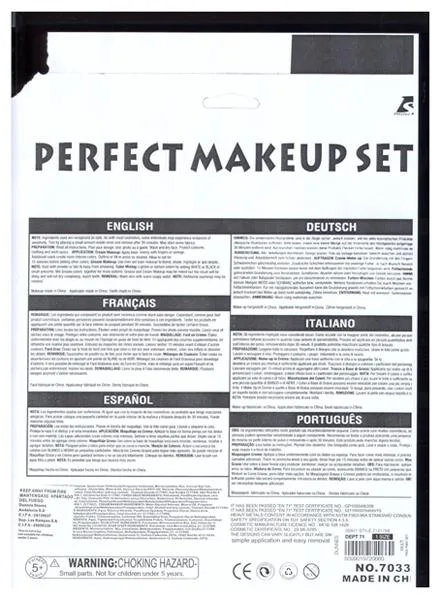 Set vernice faccia – set make up perfetto — foto 2 dell'alert 0094/09