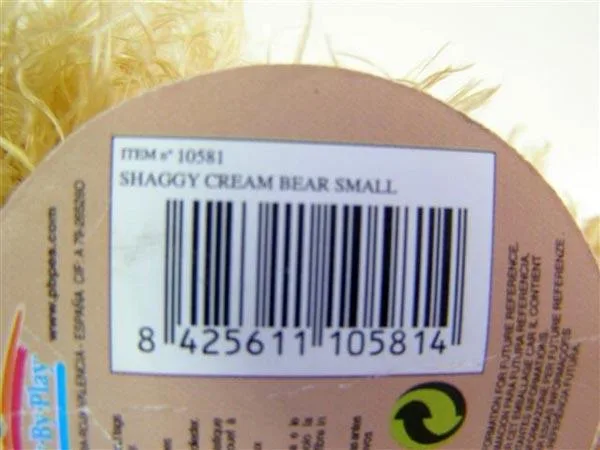 Orso di Teddy «Shaggy cream bear small» — foto 2 dell'alert A12/0210/15