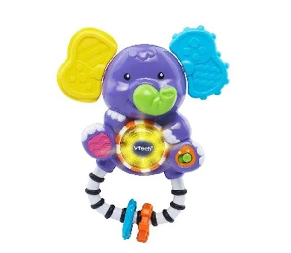 Sonaglio di plastica «Shake and Sing Elephant» (Vtech)