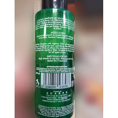 Shampoo «Shampoo emolliente» — foto 2 dell'alert A12/00541/24