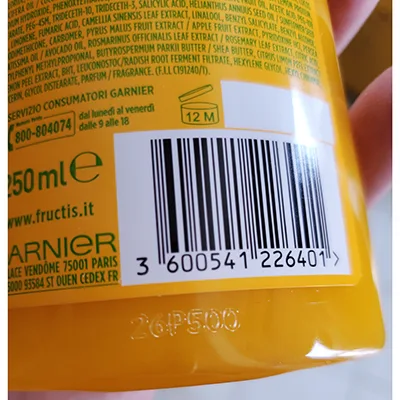 Shampoo «Shampoo fortificante oil repair 3» — foto 6 dell'alert A12/02126/24