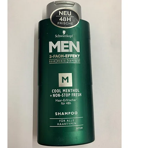 Shampoo «Shampoo Men 3-FACH-EFEKT COOL MENTHOL NON-STOP FRESH» — foto 2 dell'alert SR/03928/25
