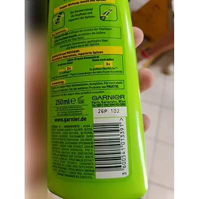 Shampoo «Shampoo rafforzante radici grasse punte secche» — foto 2 dell'alert A12/02302/24