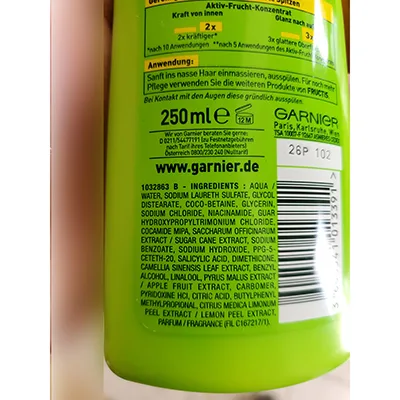 Shampoo «Shampoo rafforzante radici grasse punte secche» — foto 3 dell'alert A12/02302/24