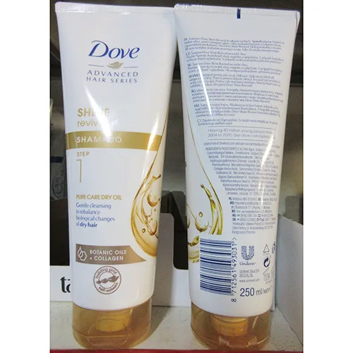 Shampoo «SHAMPOO SHINE revived PURE CARE DRY OIL» (Dove)